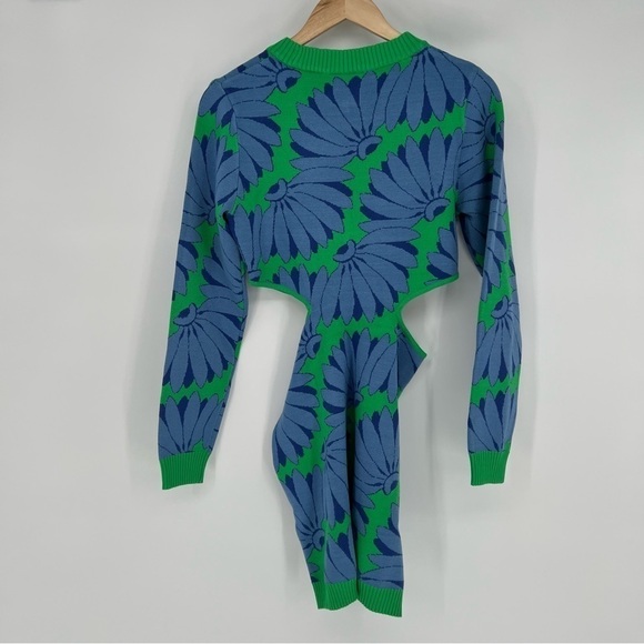 Farm‎ Rio Green Copacabana Mini Knit Dress - Picture 12 of 12